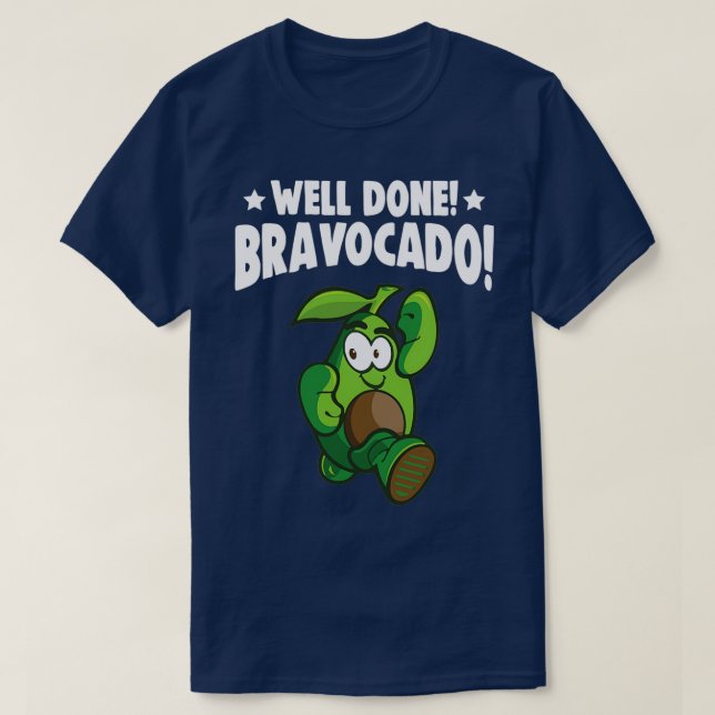 Avocado design for Vegetarian and Vegan 5 T-Shirt (Design Front)