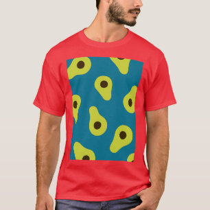 Avocado Exotic Subtle Leaves T-Shirt