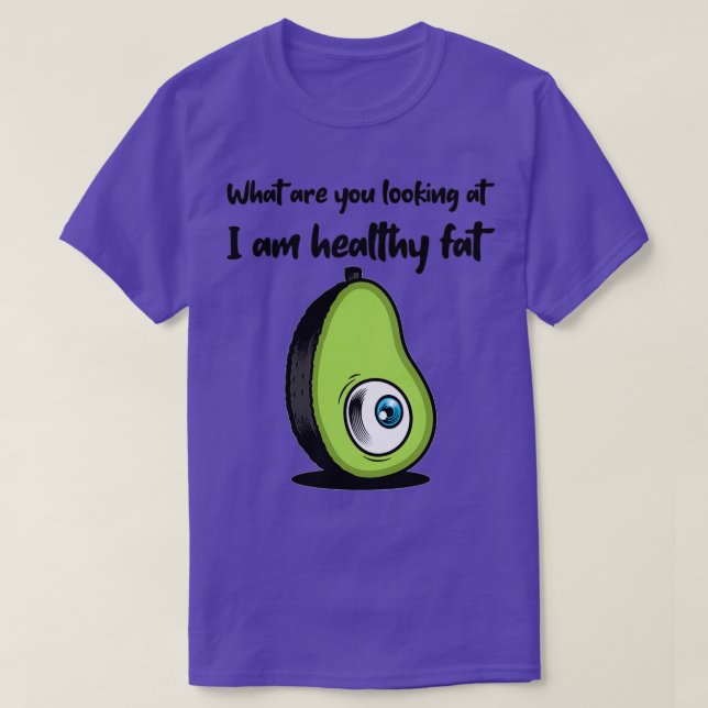 Avocado Fat T-Shirt (Design Front)