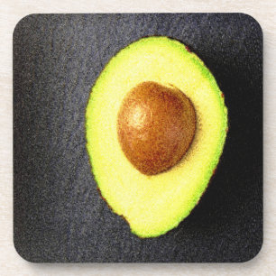 "Avocado Fruit" Cute Photo. Buy Now Coaster