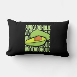 Avocado Fruit Food Lumbar Pillow
