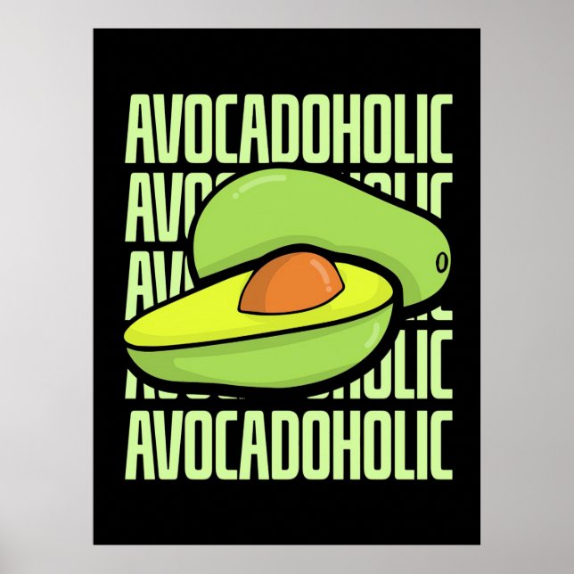 Avocado Fruit Food Poster (Front)