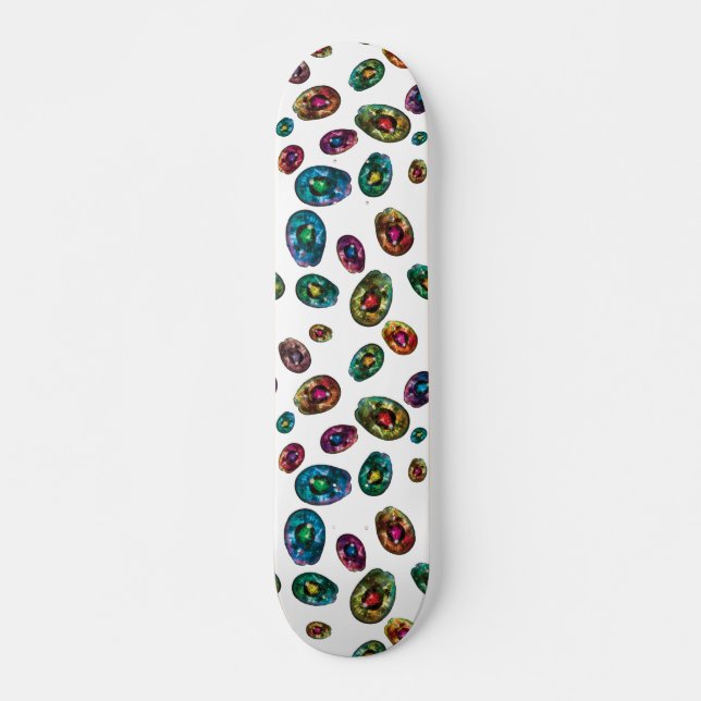 Avocado Gems Skateboard (Front)