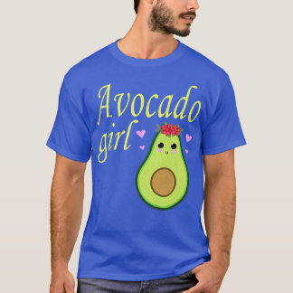 Avocado Girl Funny Vegan Saying For Avocado Lovers T-Shirt