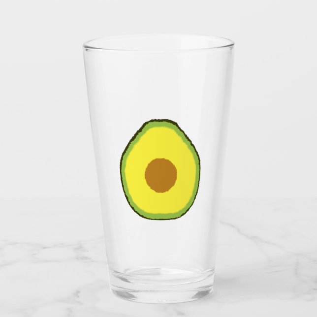 Avocado Glass (Front)