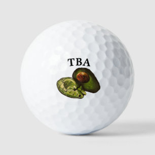 Avocado Golf Balls