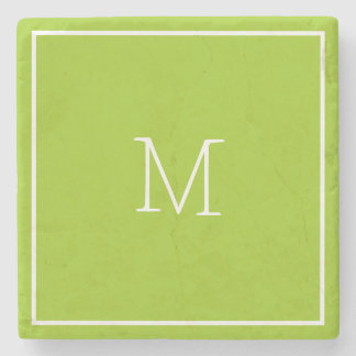 Avocado Green Stone Coaster