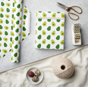 Avocado green wrapping paper. wrapping paper