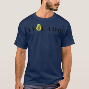 Avocado Healthy Eating Cute Funny Print 2 T-Shirt
