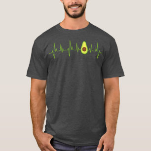 Avocado Heartbeat  Avocado For Men And Women 58  T-Shirt