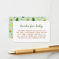 Avocado Holy Guacamole Baby Shower Book Request