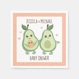 Avocado Holy Guacamole Baby Shower  Napkin