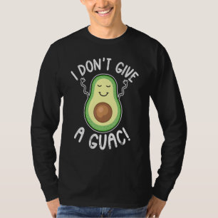 Avocado  I Don't Give A Guac  Vegan T-Shirt