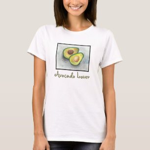 Avocado in Watercolor T-Shirt