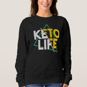 Avocado Keto Diet Ketosis Bacon Ketones Sweatshirt