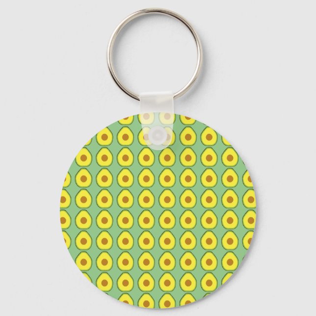 Avocado Keychain (Front)