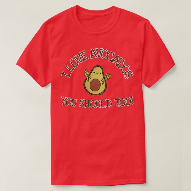 Avocado love 6 T-Shirt (Design Front)