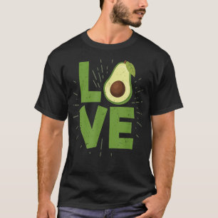 Avocado Love Funny Food Avocados Lover Vegan T-Shirt