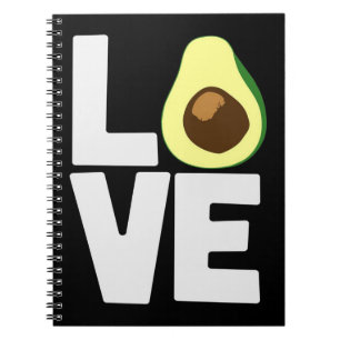 Avocado Love Vegan ,Cute Avocado Lover Gift Notebook