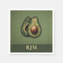 Avocado Lover Faux Embroidery