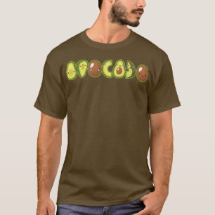 Avocado Lover Guac Guacamole Keto Ketogenic Fruit T-Shirt