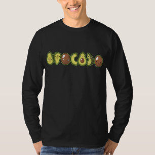Avocado Lover Guac Guacamole Keto Ketogenic Fruit T-Shirt