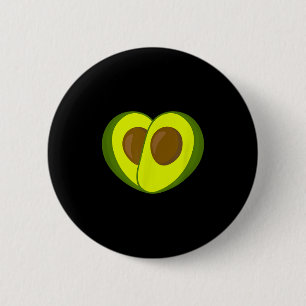 Avocado Lover Shirt - Avocado Addict World Vegan D 2 Inch Round Button