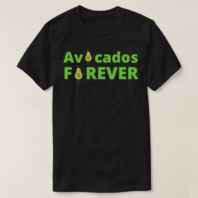Avocado lovers forever T-Shirt (Design Front)