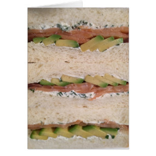 Avocado & Lox sandwich