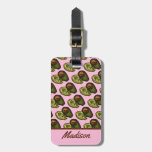Avocado Luggage Tag