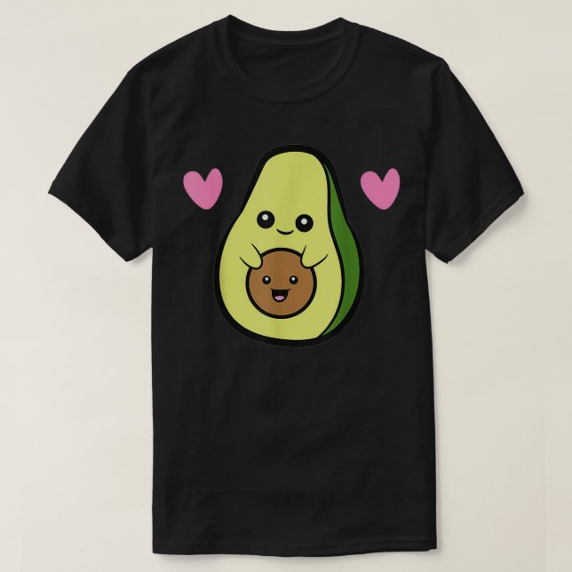 Avocado Mama Avocado Mom Love Avocados 2 T-Shirt (Design Front)