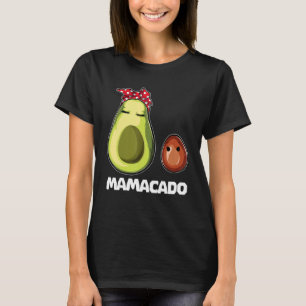 Avocado Mamacado Women Mom Pregnancy Announcement T-Shirt