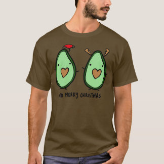 Avocado Merry Christmas 4 T-Shirt