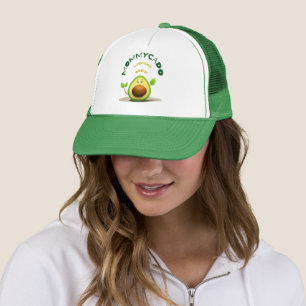 Avocado mom to be trucker hat