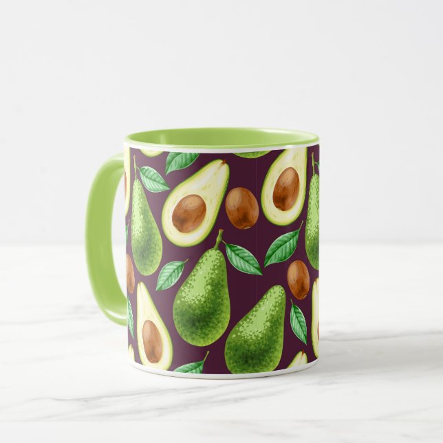 Avocado Mug (Front Left)