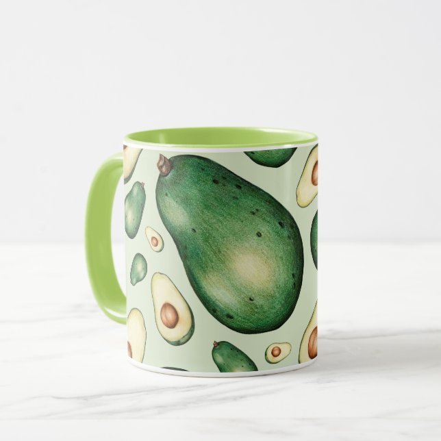 Avocado Mug (Front Left)