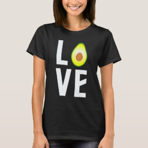 Avocado National Avocado Day Vegan Food T-Shirt