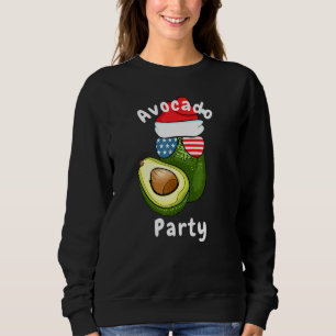 Avocado Party For Avocado For Ns Sweatshirt