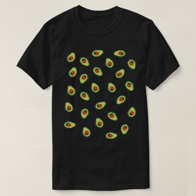 Avocado pattern 13 T-Shirt (Design Front)
