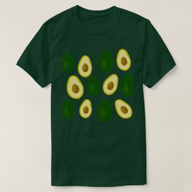 avocado pattern 18 T-Shirt (Design Front)