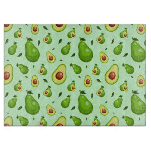 Avocado Pattern Cutting Board