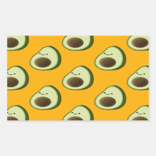 Avocado Pattern Sticker