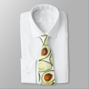Avocado Pattern Tie