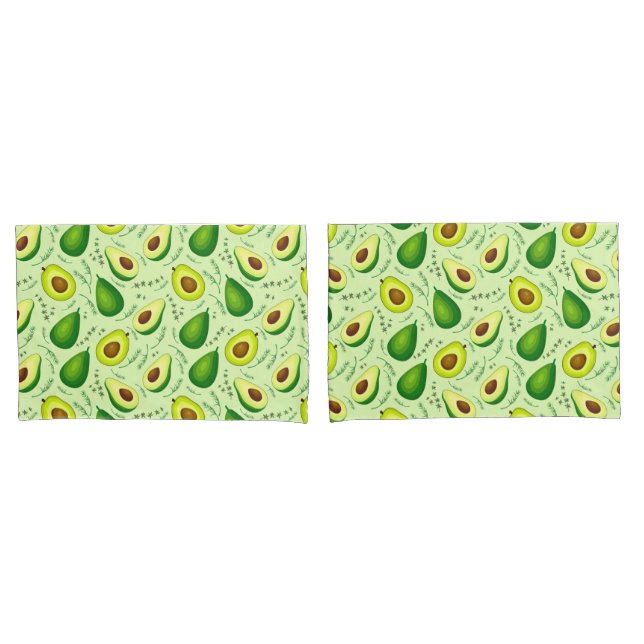 Avocado Pillowcase (Front-Set)