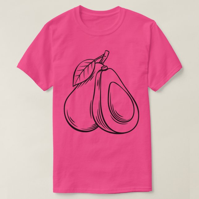 Avocado Plush 4 T-Shirt (Design Front)