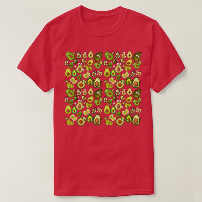 Avocado plush i love avocado T-Shirt (Design Front)