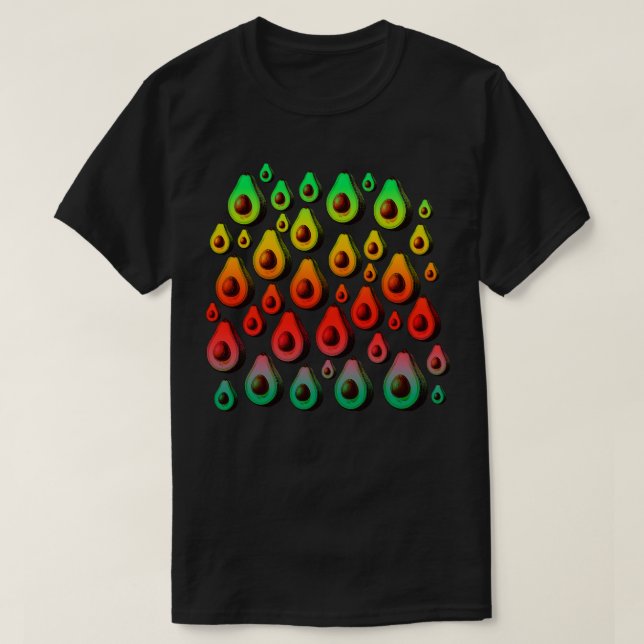 avocado popart 5 T-Shirt (Design Front)