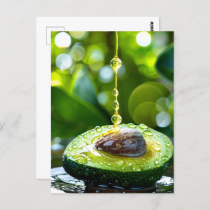 Avocado, Postcrossing Postcard