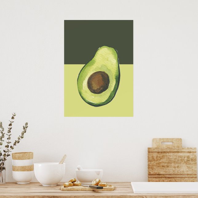 Avocado  poster (Kitchen)