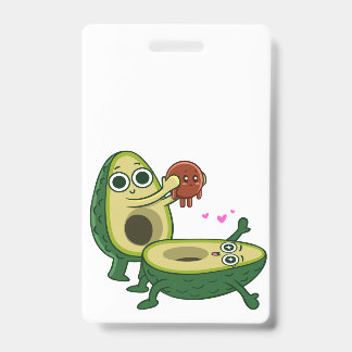 Avocado pregnancy badge